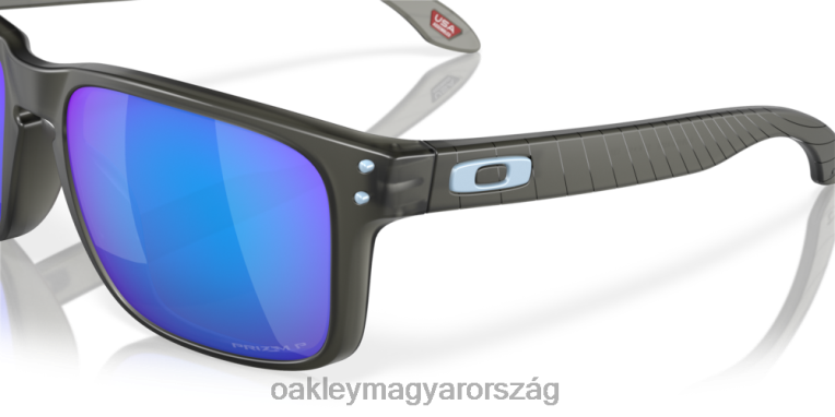 Oakley holbrook circle gyűjtemény 6PVBJ621 szemüveg prizm zafír polarizált lencsék, matt szürke füstkerettel