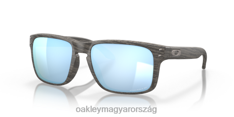 Oakley holbrook famintás kollekció 6PVBJ66 szemüveg prizm mélyvíz polarizált lencsék, fa erezetű keret