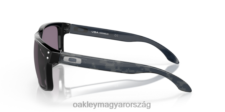 Oakley holbrook xl nagy felbontású gyűjtemény 6PVBJ935 szemüveg prizm szürke lencsék, polírozott fekete keret