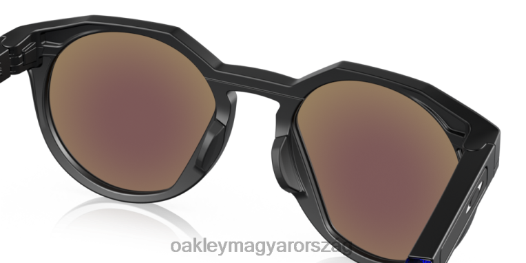 Oakley hstn 6PVBJ98 szemüveg prizm zafír polarizált lencsék, matt fekete kerettel
