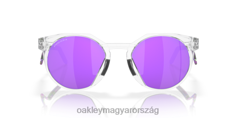Oakley hstn fém 6PVBJ880 szemüveg prizm lila lencsék, matt átlátszó keret