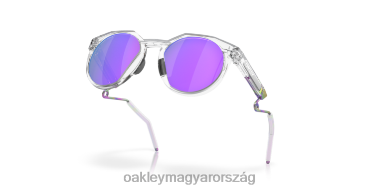 Oakley hstn fém 6PVBJ880 szemüveg prizm lila lencsék, matt átlátszó keret