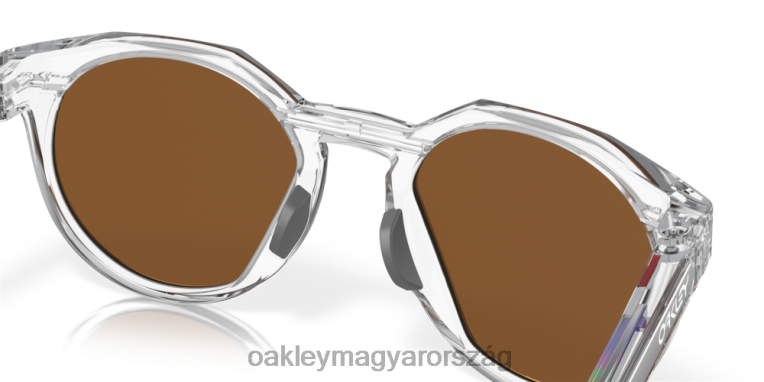 Oakley hstn fém 6PVBJ880 szemüveg prizm lila lencsék, matt átlátszó keret
