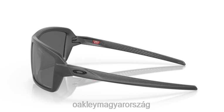 Oakley kábelek 6PVBJ667 szemüveg prizm fekete lencsék, acél váz