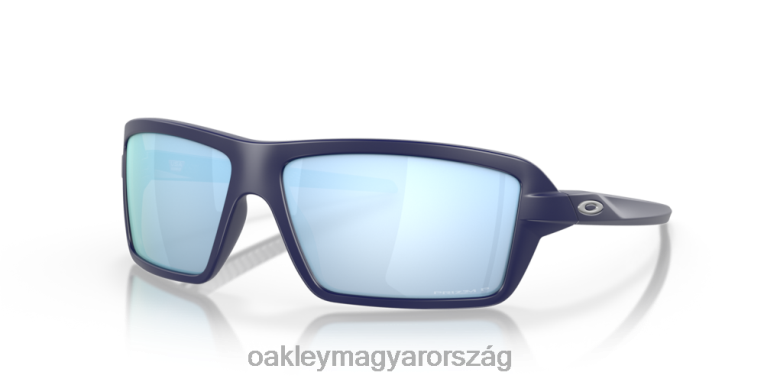 Oakley kábelek 6PVBJ673 szemüveg prizm mélyvíz polarizált lencsék, matt sötétkék keret