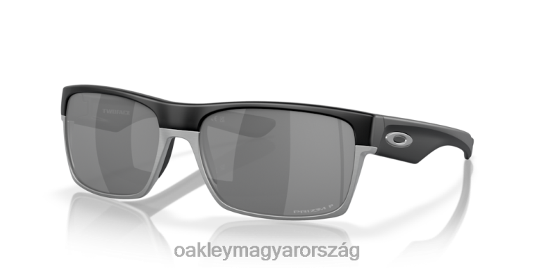Oakley két arc 6PVBJ688 szemüveg prizm fekete polarizált lencsék, matt fekete keret