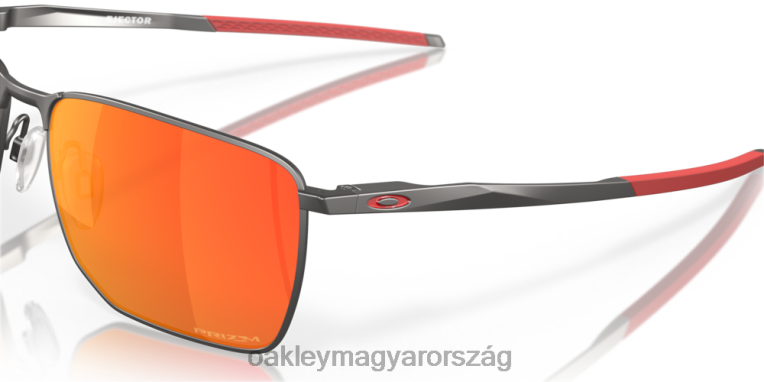 Oakley katapult 6PVBJ343 szemüveg prizm rubin lencsék, matt gunmetal keret