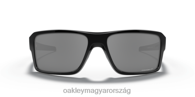 Oakley kettős él 6PVBJ504 szemüveg prizm fekete polarizált lencsék, polírozott fekete keret