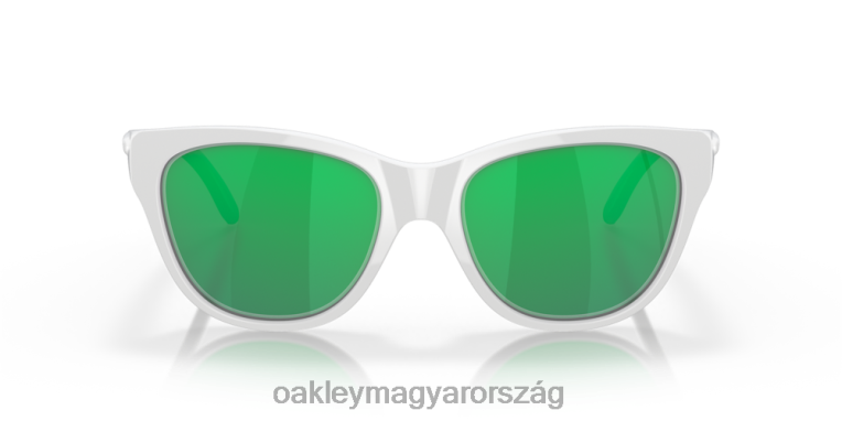 Oakley kitart 6PVBJ915 szemüveg jade iridium lencsék, polírozott fehér kerettel