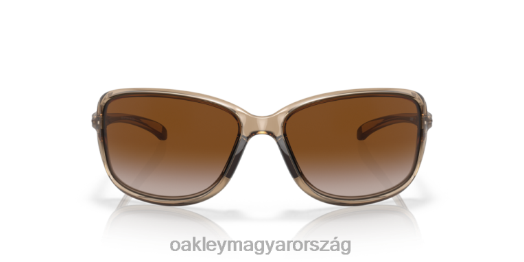 Oakley kohorsz 6PVBJ455 szemüveg sötétbarna gradiens lencsék, szépia kerettel