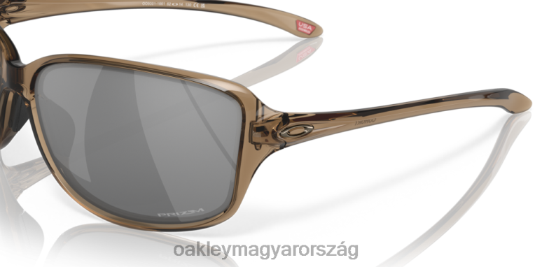Oakley kohorsz 6PVBJ461 szemüveg prizm fekete lencsék, barna füstkerettel