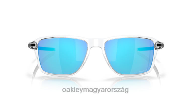 Oakley kormányosfülke 6PVBJ1037 szemüveg prizm zafír lencsék, polírozott átlátszó keret