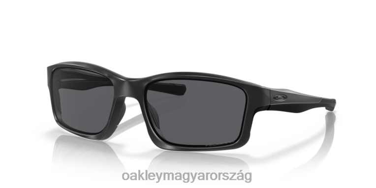 Oakley láncszem 6PVBJ827 szemüveg szürke polarizált lencsék, matt fekete keret