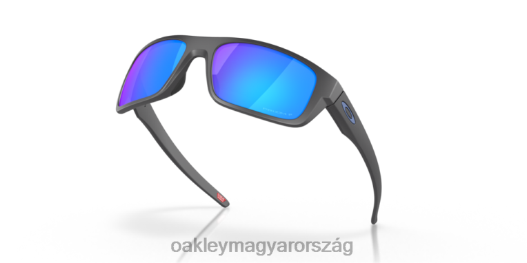 Oakley leejtési pont 6PVBJ500 szemüveg prizm zafír polarizált lencsék, matt sötétszürke kerettel