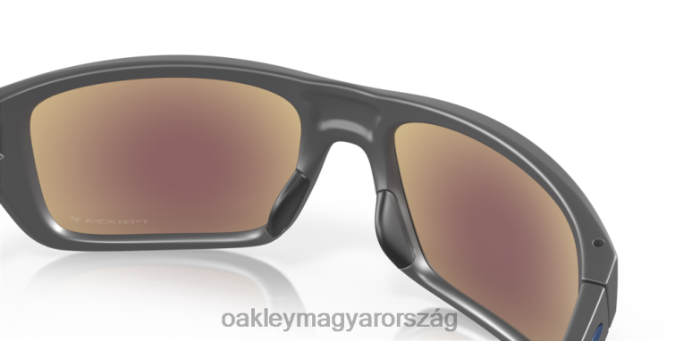 Oakley leejtési pont 6PVBJ500 szemüveg prizm zafír polarizált lencsék, matt sötétszürke kerettel