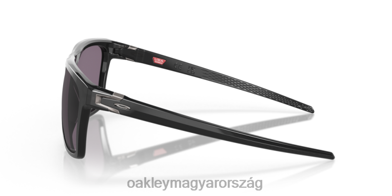 Oakley leffingwell 6PVBJ180 szemüveg prizm szürke lencsék, fekete tinta kerettel