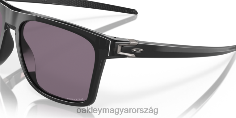 Oakley leffingwell 6PVBJ180 szemüveg prizm szürke lencsék, fekete tinta kerettel