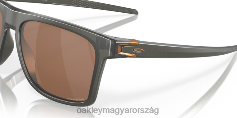 Oakley leffingwell 6PVBJ181 szemüveg prizm wolfram lencsék, matt szürke füstkeret