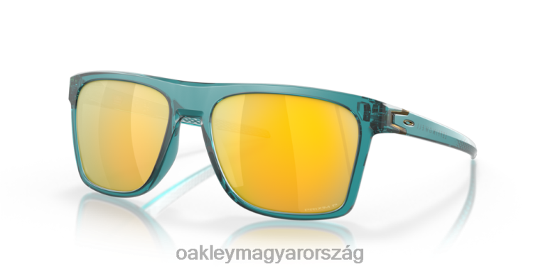 Oakley leffingwell 6PVBJ185 szemüveg prizm 24k polarizált lencsék, matt artic surf keret