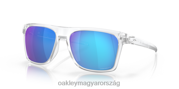 Oakley leffingwell 6PVBJ186 szemüveg prizm zafír polarizált lencsék, matt átlátszó keret