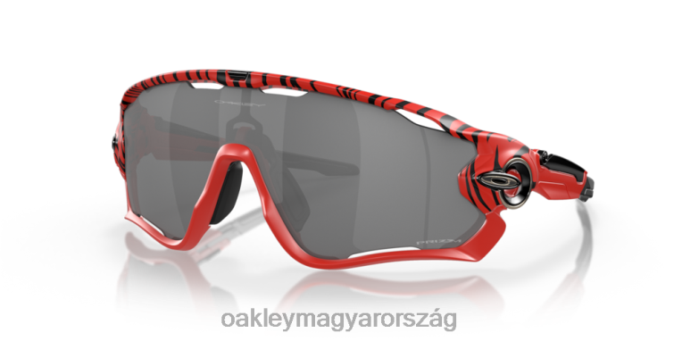 Oakley állkapocstörő vörös tigris 6PVBJ259 szemüveg prizm fekete lencsék, vörös tigris keret
