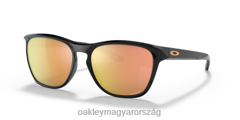 Oakley manorburn 6PVBJ1092 szemüveg prizm rose gold lencsék, polírozott fekete keret