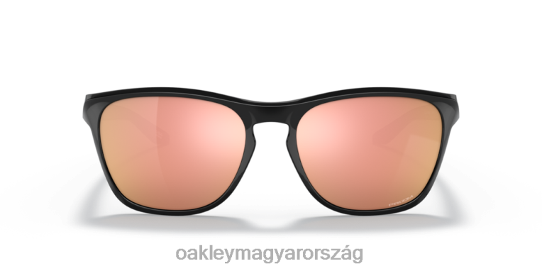 Oakley manorburn 6PVBJ1092 szemüveg prizm rose gold lencsék, polírozott fekete keret