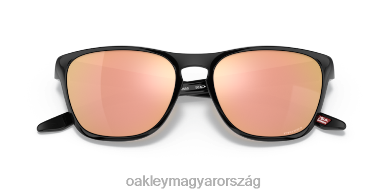 Oakley manorburn 6PVBJ1092 szemüveg prizm rose gold lencsék, polírozott fekete keret