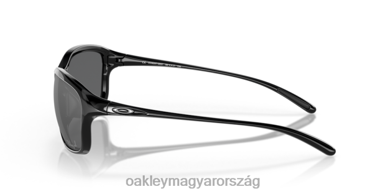 Oakley ő megállíthatatlan 6PVBJ357 szemüveg fekete irídium polarizált lencsék, polírozott fekete keret