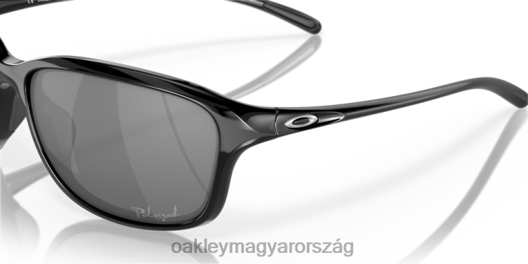 Oakley ő megállíthatatlan 6PVBJ357 szemüveg fekete irídium polarizált lencsék, polírozott fekete keret