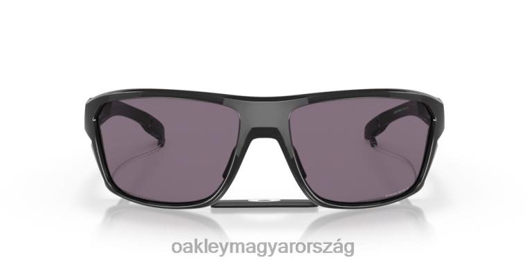 Oakley osztott lövés 6PVBJ305 szemüveg prizm szürke lencsék, fekete tinta kerettel