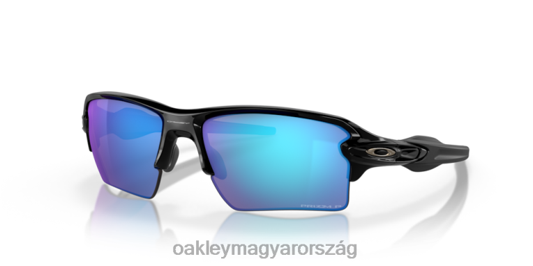 Oakley pehely 2,0 xl 6PVBJ143 szemüveg prizm zafír polarizált lencsék, polírozott fekete keret