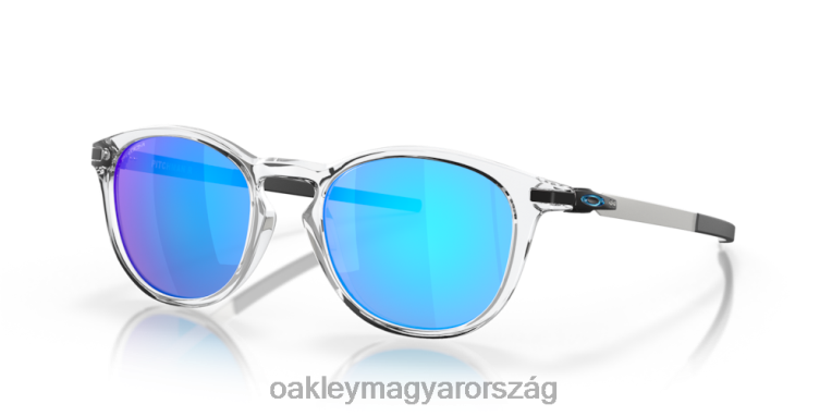 Oakley pitchman r 6PVBJ411 szemüveg prizm zafír lencsék, polírozott átlátszó keret