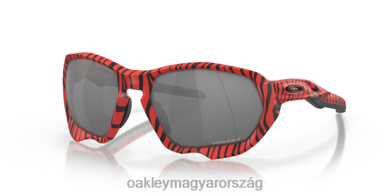 Oakley plazma (low bridge fit) vörös tigris 6PVBJ593 szemüveg prizm fekete lencsék, vörös tigris keret