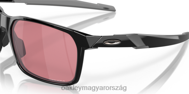 Oakley portál x 6PVBJ336 szemüveg prizm sötét golflencsék, polírozott fekete keret