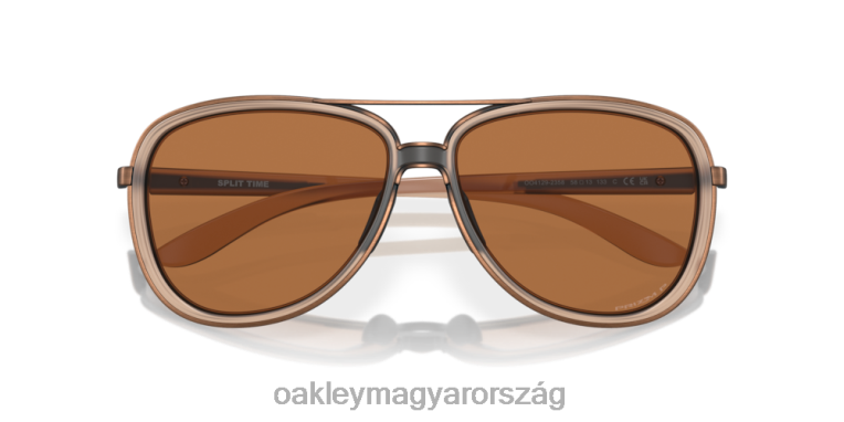 Oakley részidőt 6PVBJ442 szemüveg prizm bronz polarizált lencsék, matt szépia kerettel