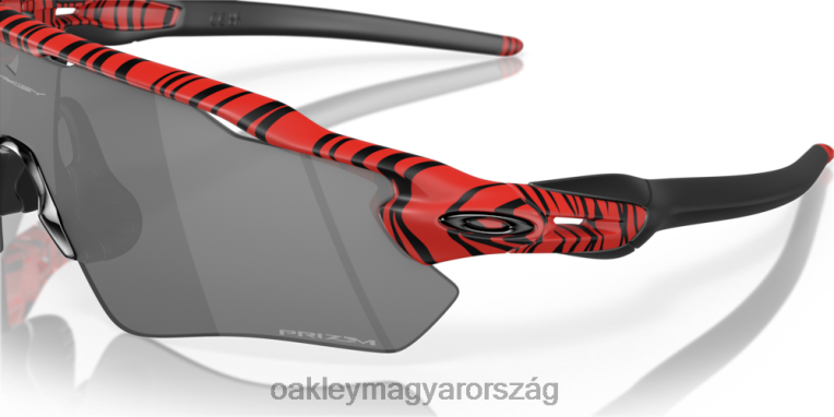 Oakley radar ev út vörös tigris 6PVBJ190 szemüveg prizm fekete lencsék, vörös tigris keret