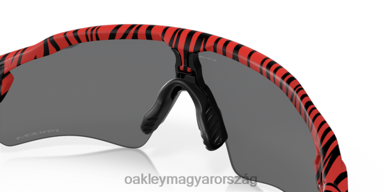 Oakley radar ev út vörös tigris 6PVBJ190 szemüveg prizm fekete lencsék, vörös tigris keret
