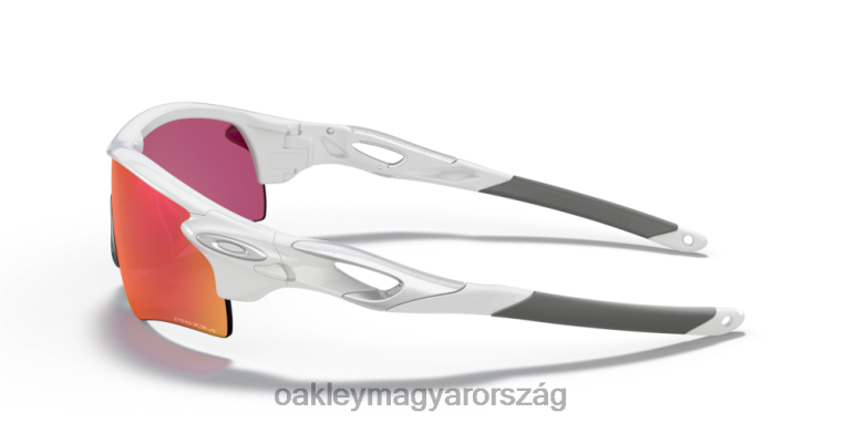 Oakley radarzár út (alacsony híd illeszkedés) 6PVBJ701 szemüveg prizm field lencsék, polírozott fehér kerettel