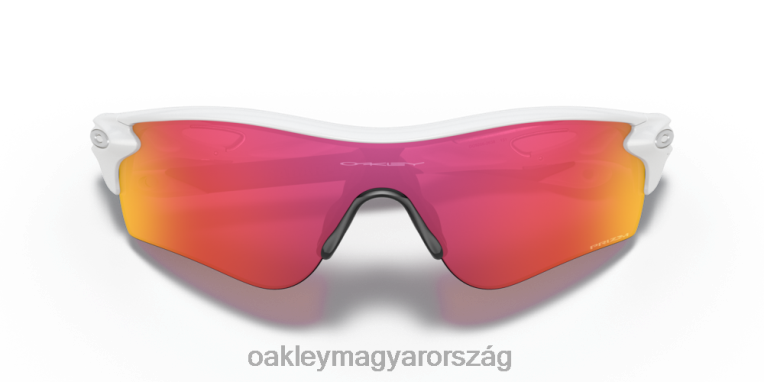 Oakley radarzár út (alacsony híd illeszkedés) 6PVBJ701 szemüveg prizm field lencsék, polírozott fehér kerettel