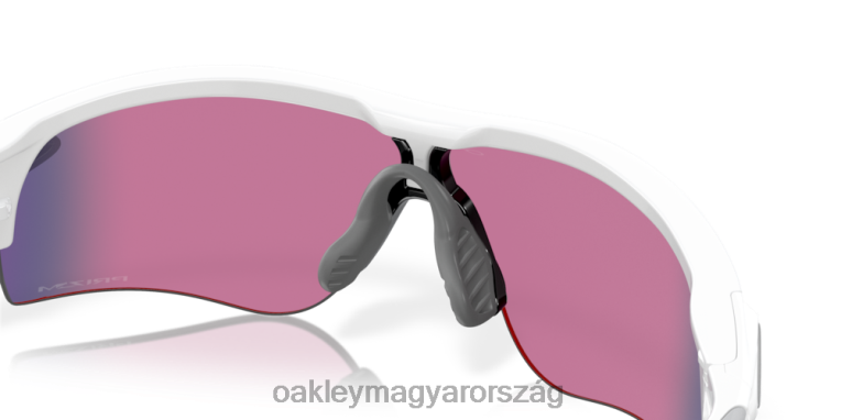 Oakley radarzár út (alacsony híd illeszkedés) 6PVBJ702 szemüveg prizm road lencsék, polírozott fehér kerettel