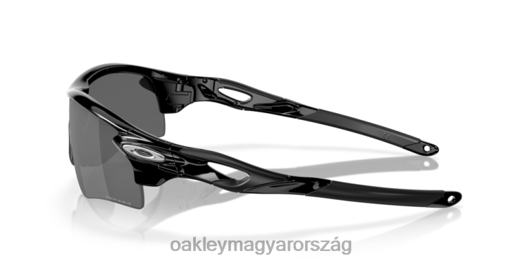 Oakley radarzár út (alacsony híd illeszkedés) 6PVBJ705 szemüveg prizm fekete lencsék, polírozott fekete keret