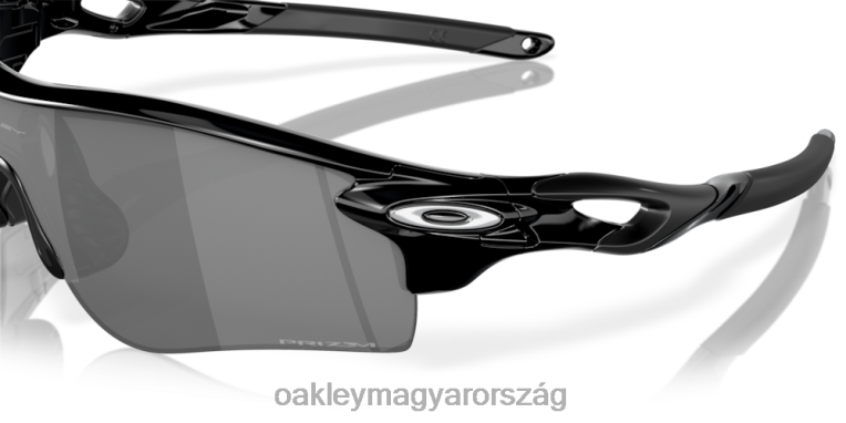 Oakley radarzár út (alacsony híd illeszkedés) 6PVBJ705 szemüveg prizm fekete lencsék, polírozott fekete keret