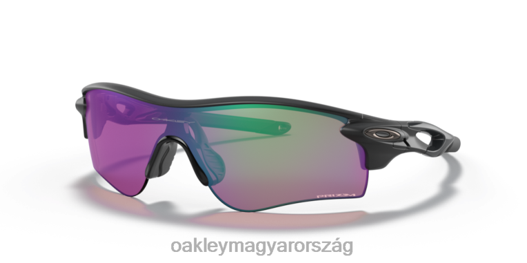 Oakley radarzár út (alacsony híd illeszkedés) 6PVBJ714 szemüveg prizm road jade lencsék, matt fekete kerettel
