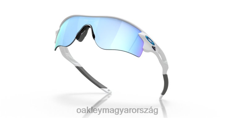 Oakley radarzár út (alacsony híd illeszkedés) 6PVBJ719 szemüveg prizm mélyvíz polarizált lencsék, matt fehér kerettel