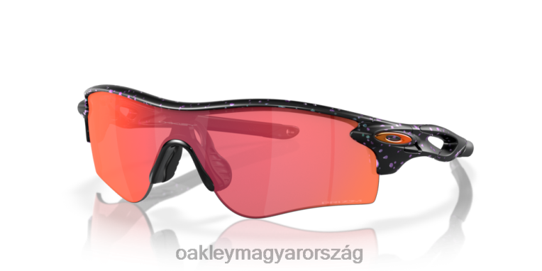 Oakley radarzár út (alacsony híd illeszkedés) ascend gyűjtemény 6PVBJ720 szemüveg prizm trail fáklya lencsék, matt zöld lila színeltoló fröccs kerettel