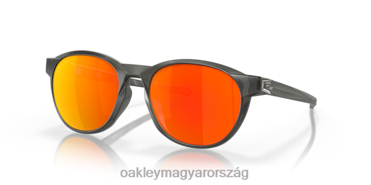 Oakley reedmace (alacsony hídra illeszkedő) 6PVBJ659 szemüveg prizm rubin polarizált lencsék, matt szürke füstkerettel