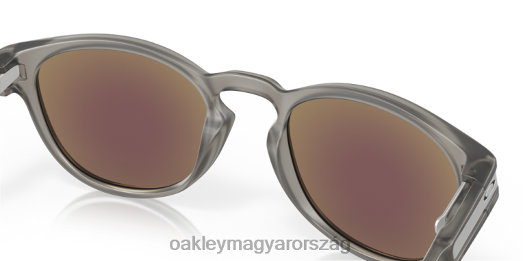 Oakley retesz 6PVBJ852 szemüveg prizm zafír polarizált lencsék, matt szürke tintakerettel