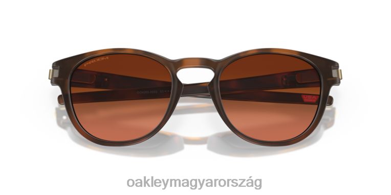 Oakley retesz 6PVBJ857 szemüveg prizm barna gradiens lencsék, matt barna teknős váz