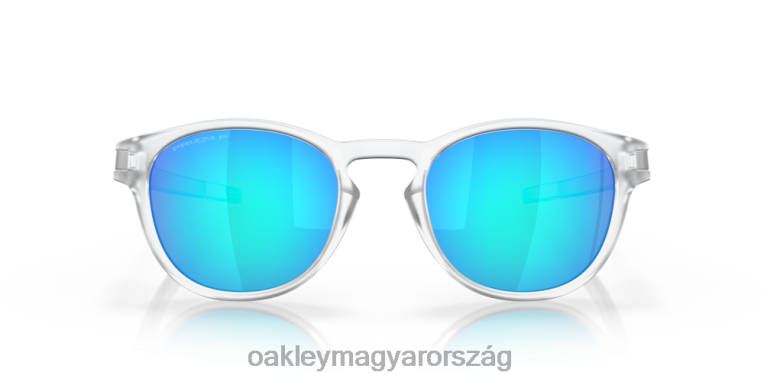 Oakley retesz 6PVBJ859 szemüveg prizm zafír polarizált lencsék, matt átlátszó keret